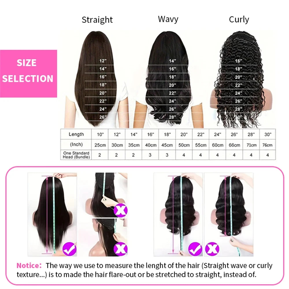 Bone Straight HD Lace Wig
