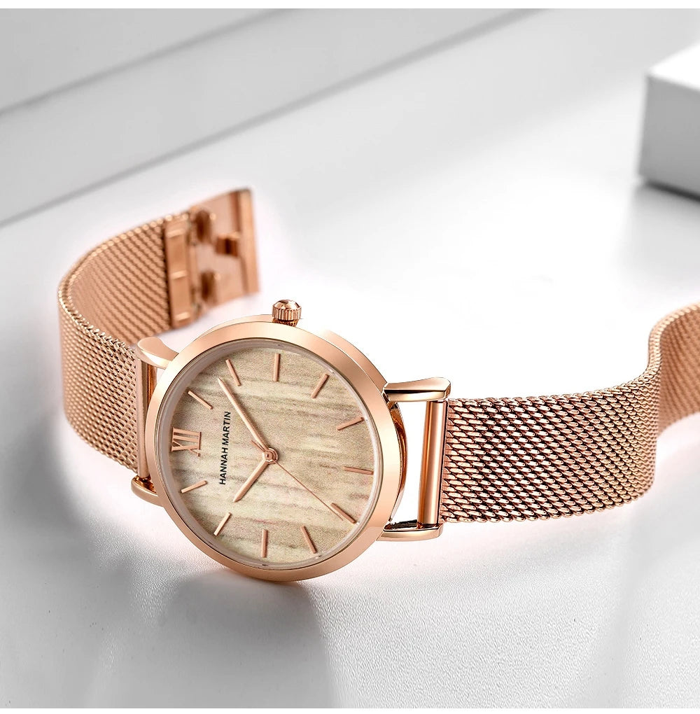 Luxury Rose Gold Women's Watch