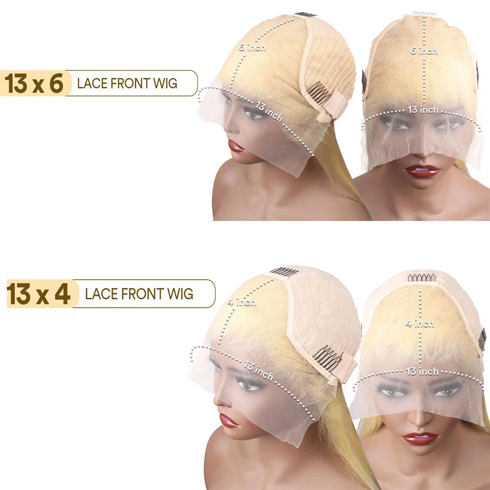 Honey Blonde HD Lace Front Wig