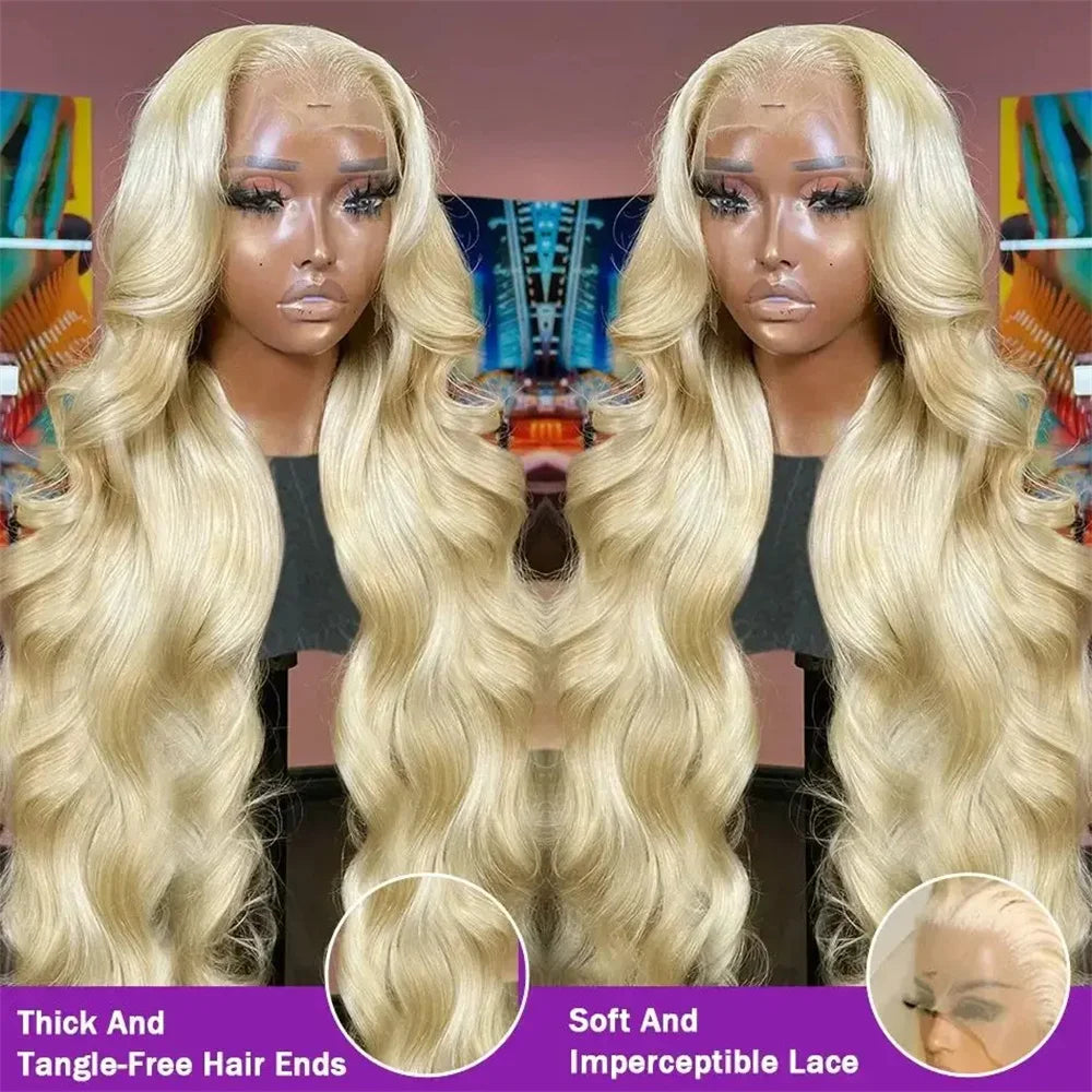 Honey Blonde HD Lace Front Wig