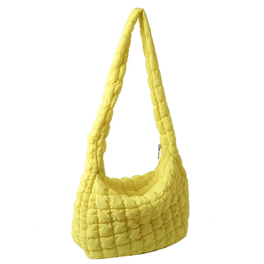 Casual Fashion Simple Nylon Quilted Elegant for Weekend Vacation