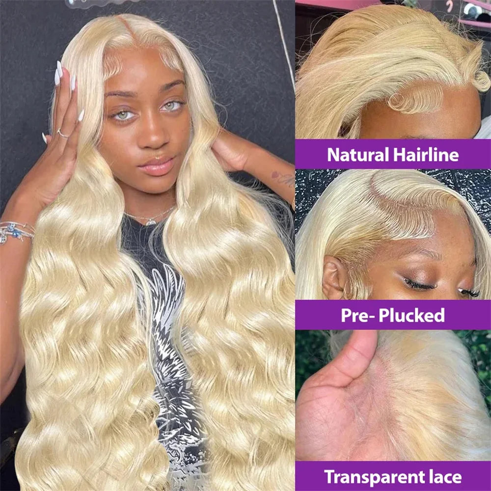 Honey Blonde HD Lace Front Wig