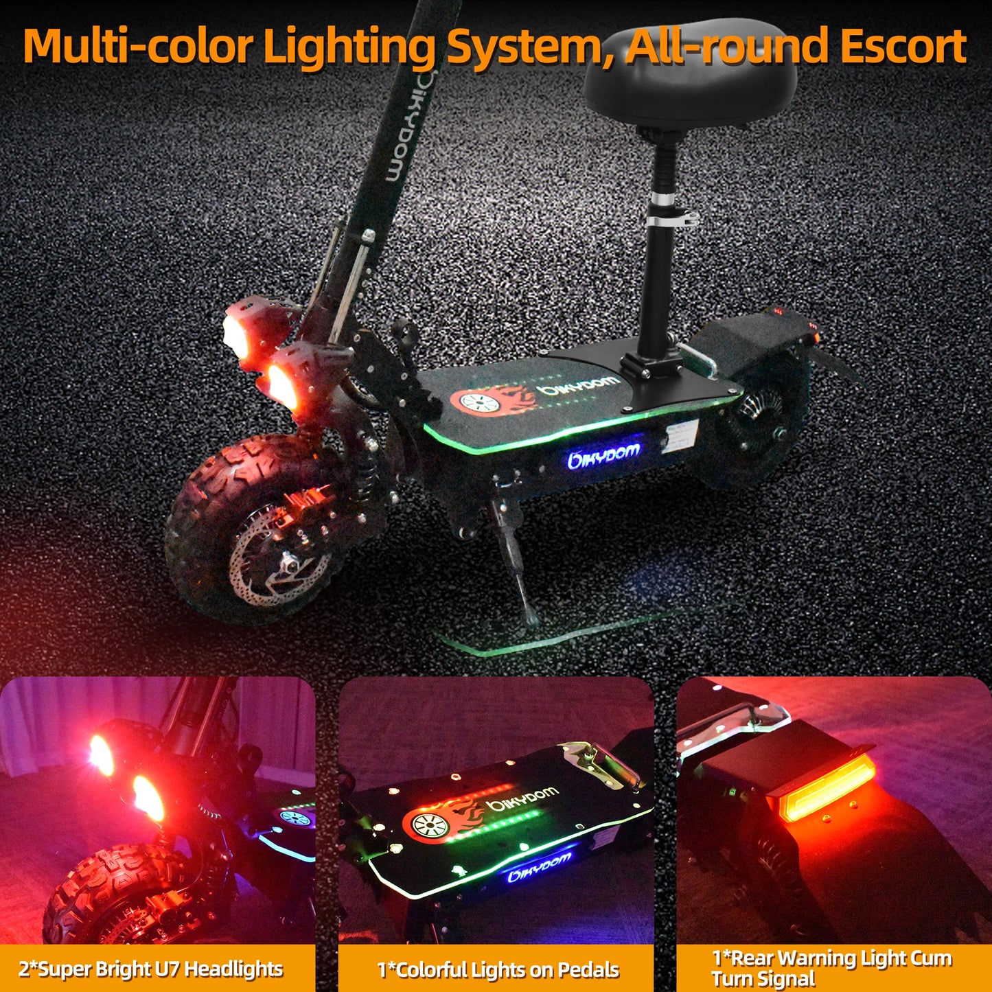5600W Dual Motor Scooter