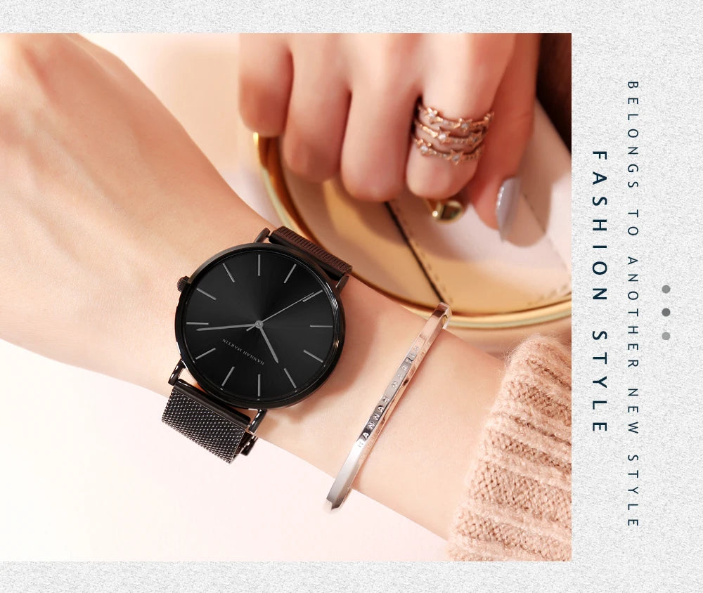 Luxury Rose Gold Women's Watch