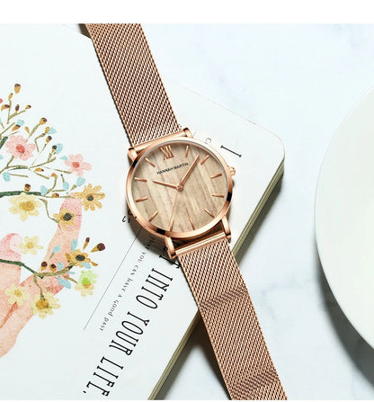 Luxury Rose Gold Women's Watch