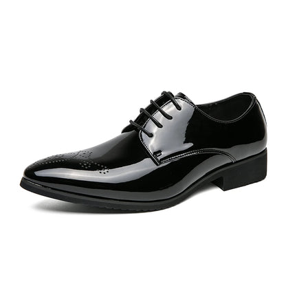 2023 New Products High Quality Pu Leather Shoe Stylish Men's Business Dress Shoes for Men