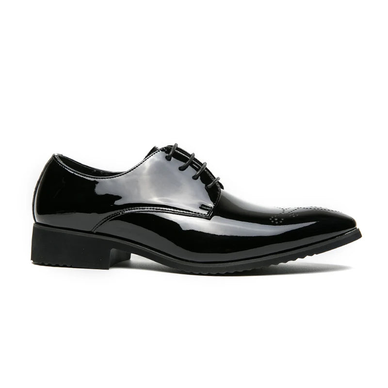 2023 New Products High Quality Pu Leather Shoe Stylish Men's Business Dress Shoes for Men