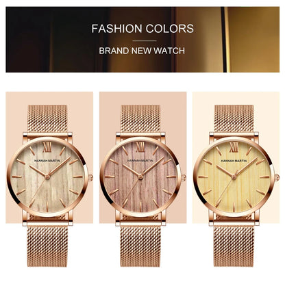 Luxury Rose Gold Women's Watch