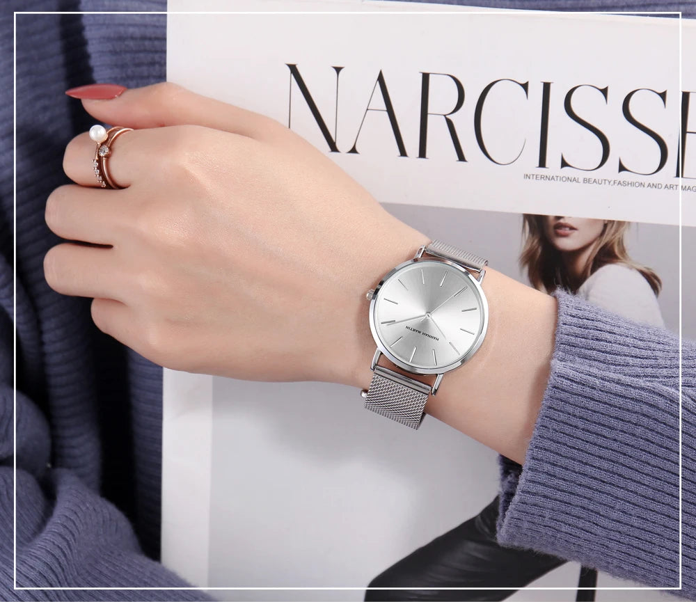 Luxury Rose Gold Women's Watch