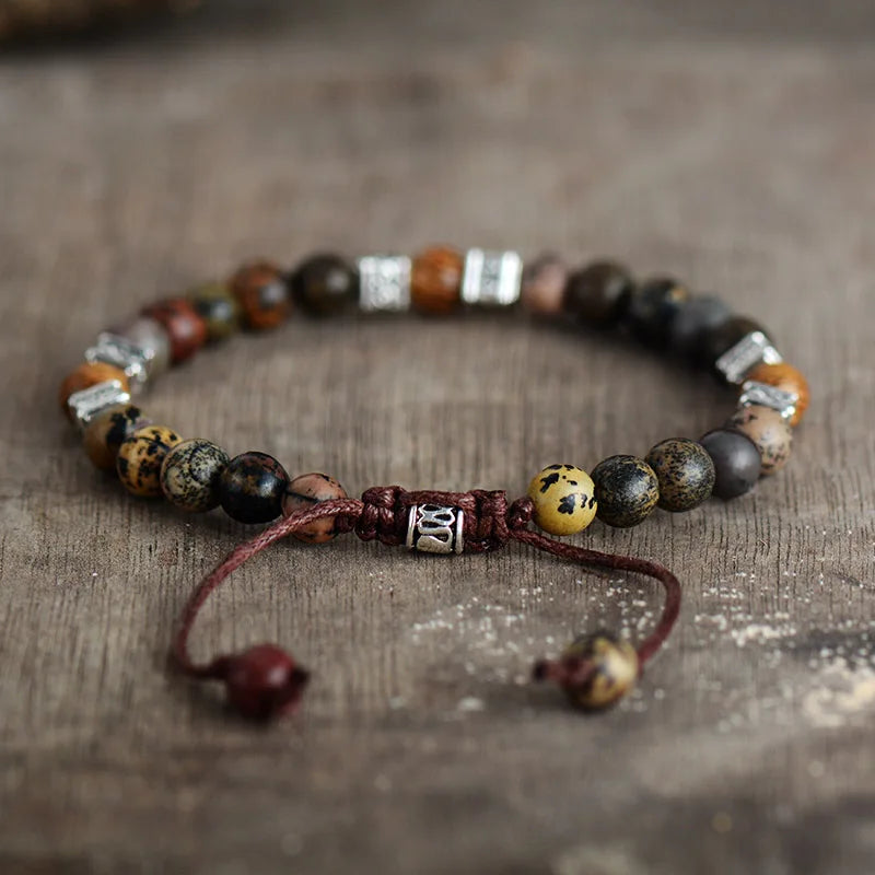 Men Bracelets Steampunk Beads Macrame Bracelets Friendship Lovers Couples Adjustable Bracelet Bijoux Jewelry Wholesale