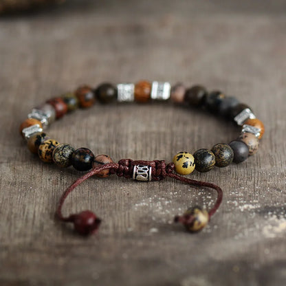 Men Bracelets Steampunk Beads Macrame Bracelets Friendship Lovers Couples Adjustable Bracelet Bijoux Jewelry Wholesale