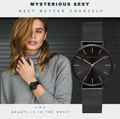 Luxury Rose Gold Women's Watch