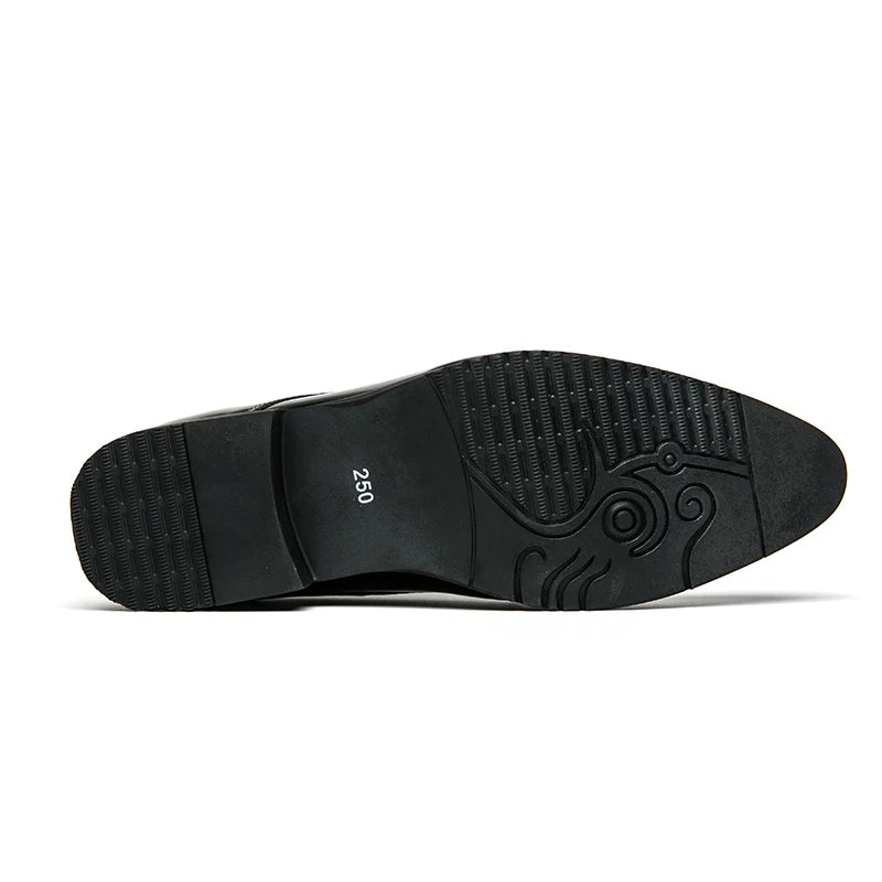 2023 New Products High Quality Pu Leather Shoe Stylish Men's Business Dress Shoes for Men