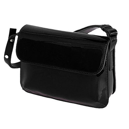 Retro Small Square PU Leather Messenger Bag