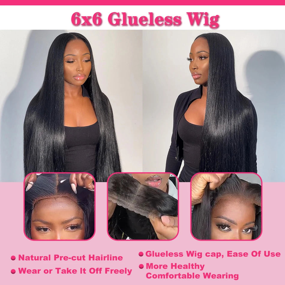 Bone Straight HD Lace Wig
