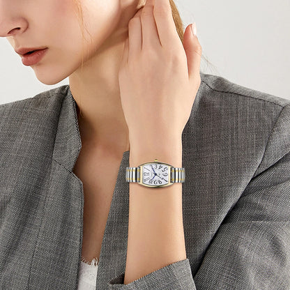 Rectangular Waterproof Quartz Watch