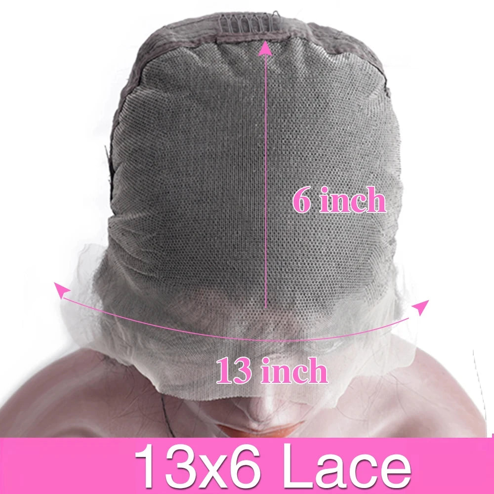 HD Transparent 360 Lace Frontal Wig 5x5 Glueless  Wig Straight 13x6 Full Frontal Lace Human Hair Wigs For Black Women30 38Inches