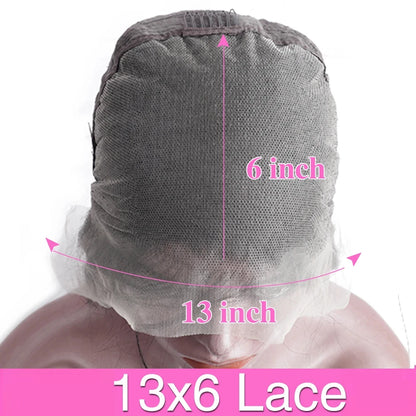 HD Transparent 360 Lace Frontal Wig 5x5 Glueless  Wig Straight 13x6 Full Frontal Lace Human Hair Wigs For Black Women30 38Inches