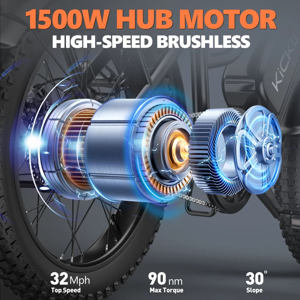 1500W Electric Mountain Bike