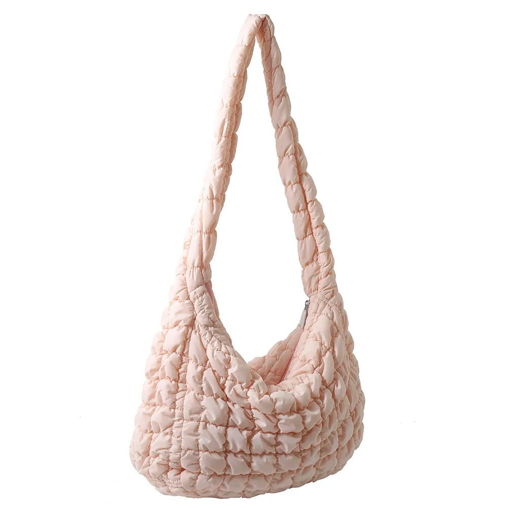 Casual Fashion Simple Nylon Quilted Elegant for Weekend Vacation