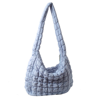 Casual Fashion Simple Nylon Quilted Elegant for Weekend Vacation