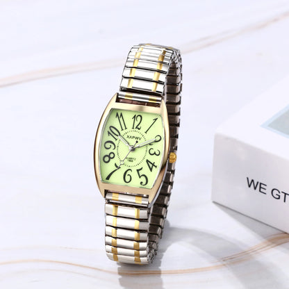 Rectangular Waterproof Quartz Watch
