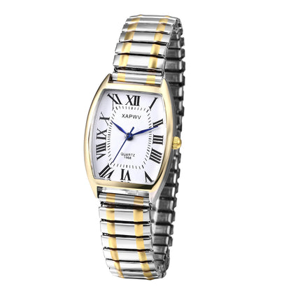 Rectangular Waterproof Quartz Watch