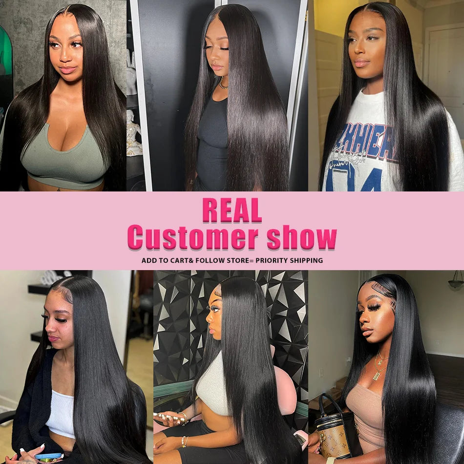 Bone Straight HD Lace Wig