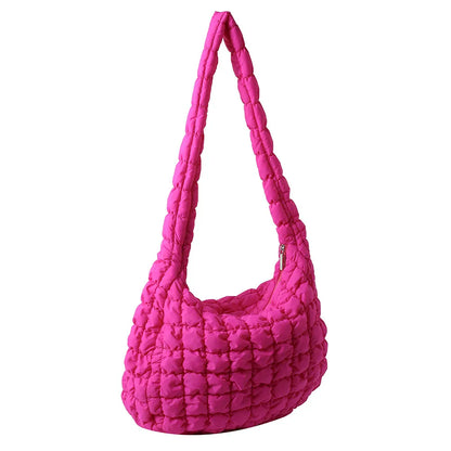 Casual Fashion Simple Nylon Quilted Elegant for Weekend Vacation