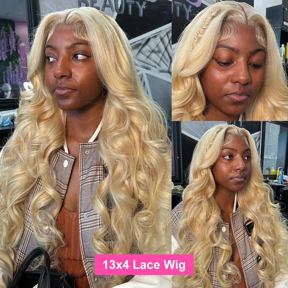 Honey Blonde HD Lace Front Wig