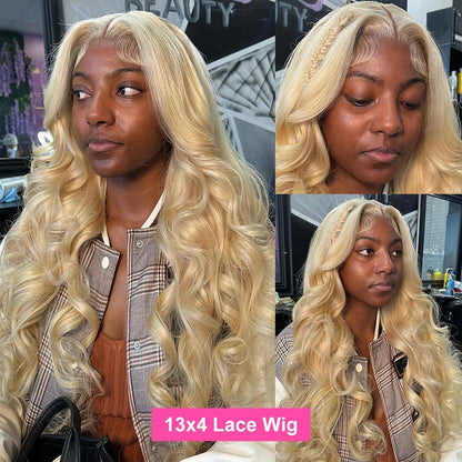 Honey Blonde HD Lace Front Wig