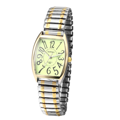 Rectangular Waterproof Quartz Watch