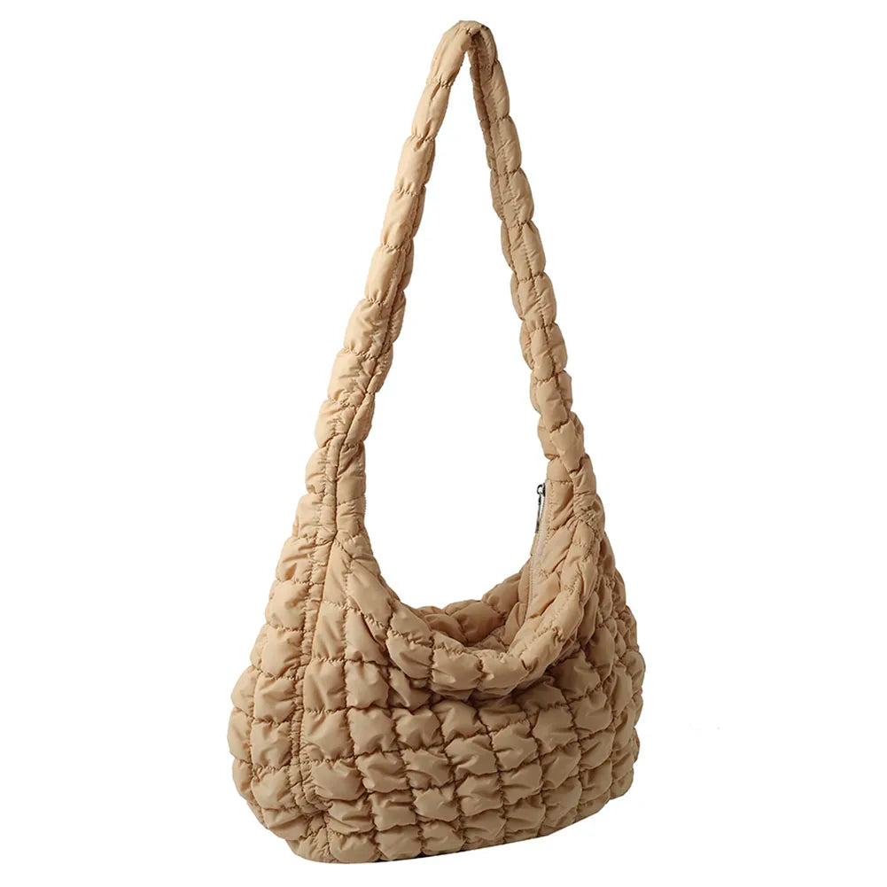 Casual Fashion Simple Nylon Quilted Elegant for Weekend Vacation