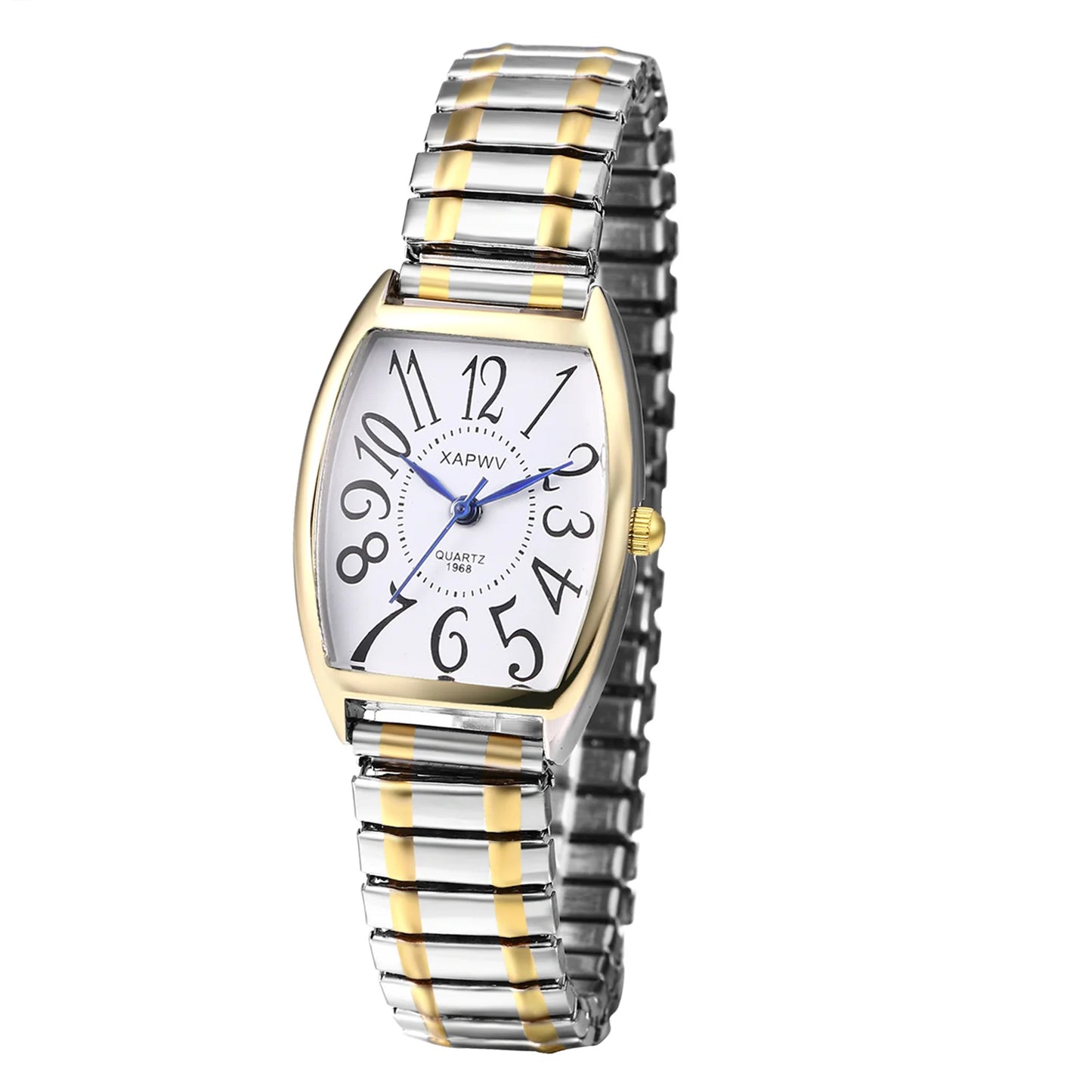 Rectangular Waterproof Quartz Watch