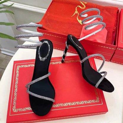 Genuine Leather Pointed-Toe Mules
