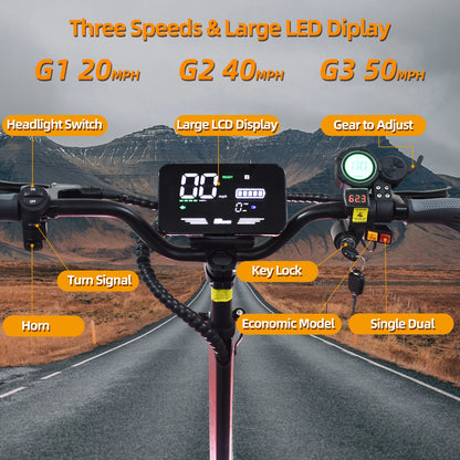 5600W Dual Motor Scooter