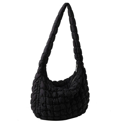Casual Fashion Simple Nylon Quilted Elegant for Weekend Vacation