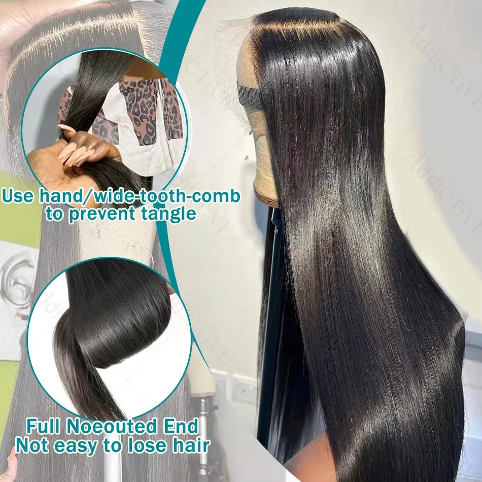 Bone Straight HD Lace Wig