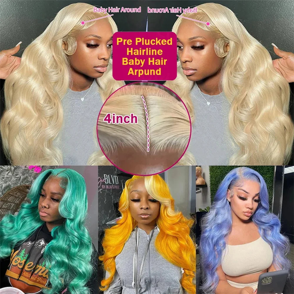 Honey Blonde HD Lace Front Wig