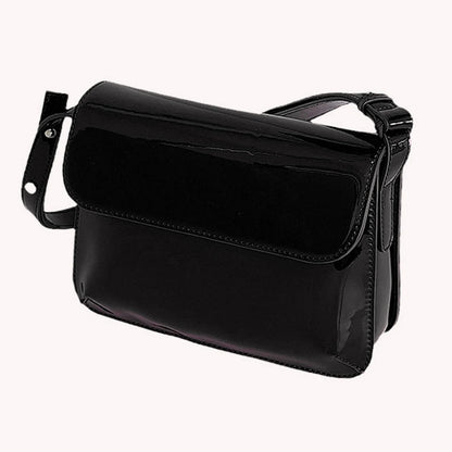 Retro Small Square PU Leather Messenger Bag
