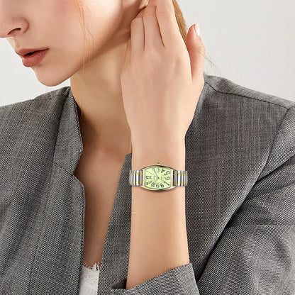 Rectangular Waterproof Quartz Watch