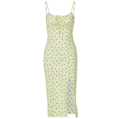 Floral Ruched Bodycon Party Dress