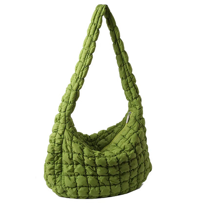 Casual Fashion Simple Nylon Quilted Elegant for Weekend Vacation