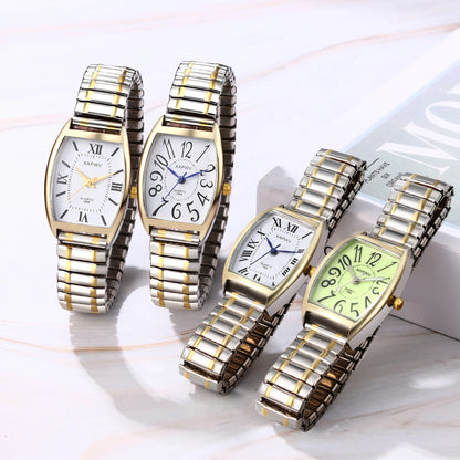 Rectangular Waterproof Quartz Watch