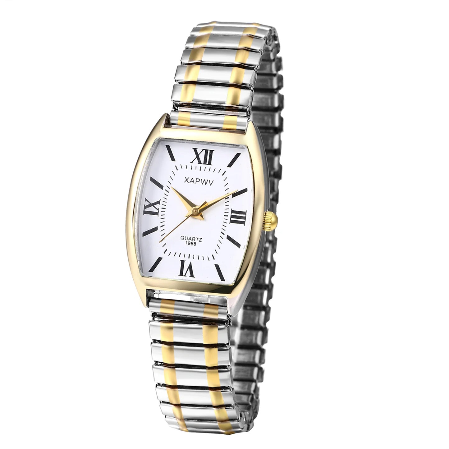 Rectangular Waterproof Quartz Watch