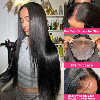 Bone Straight HD Lace Wig