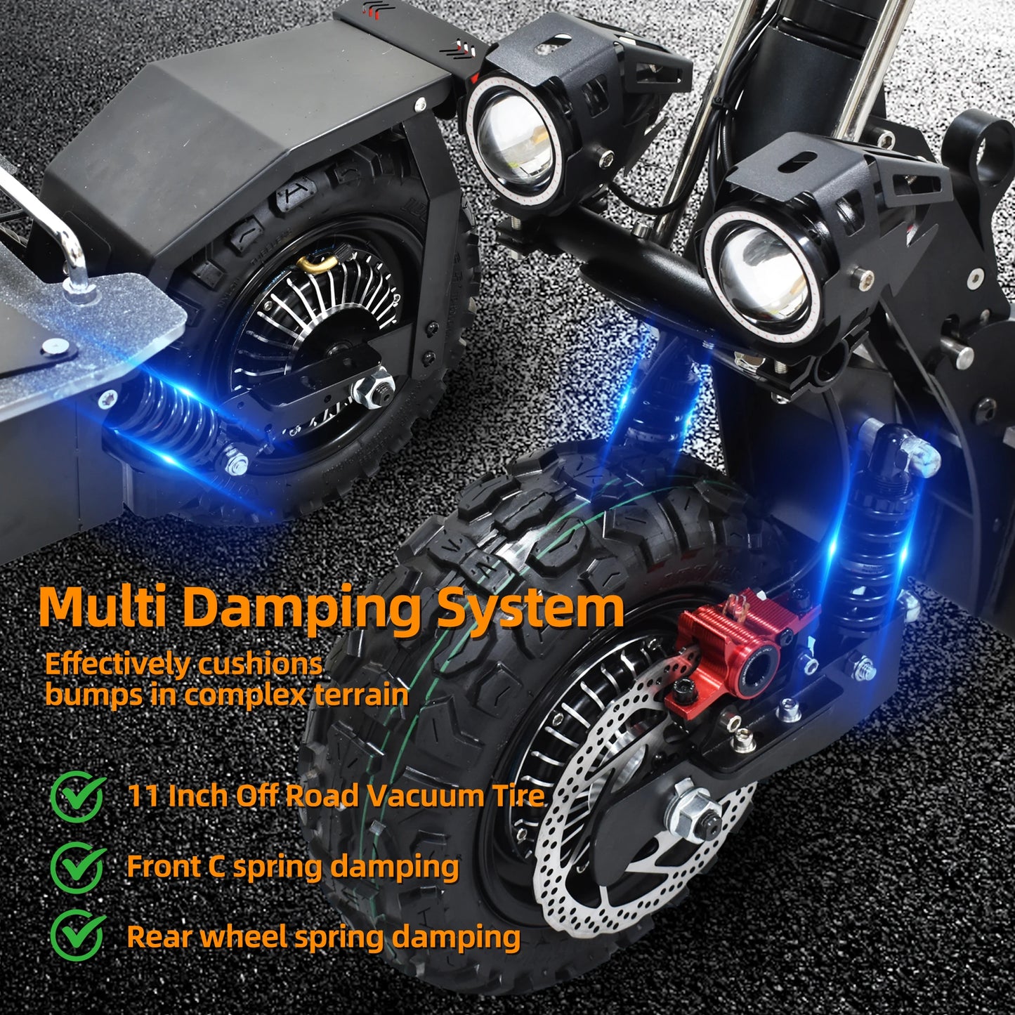 5600W Dual Motor Scooter