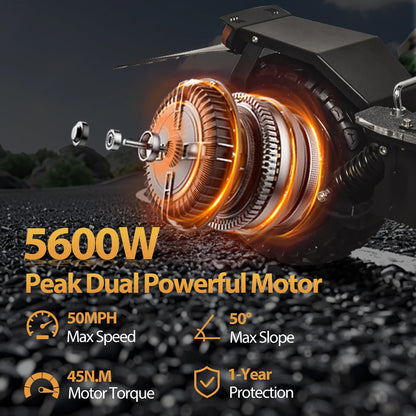 5600W Dual Motor Scooter