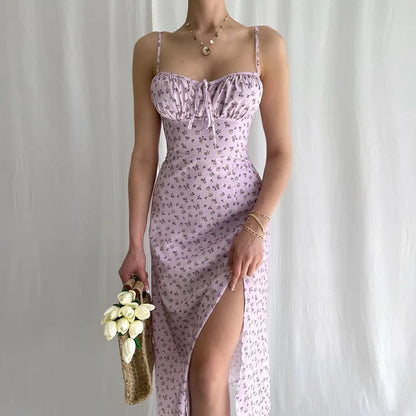 Floral Ruched Bodycon Party Dress
